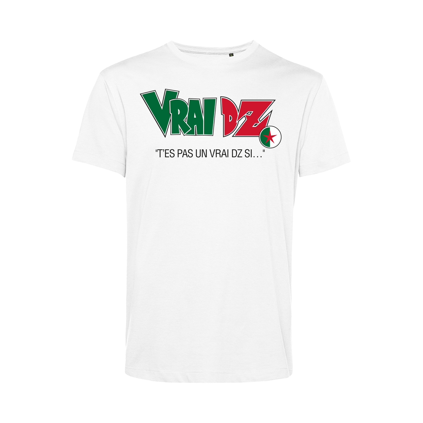 T-shirt regular blanc VRAI DZ  🇩🇿